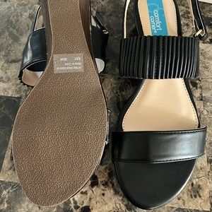 Comfort Corner black Sandals NWT